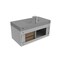 Castello Usa Thames 36-inch Gray Vanity Set with Gray Top and Chrome Handles CB-MC-36G-CHR-20146-GR - alternate 4
